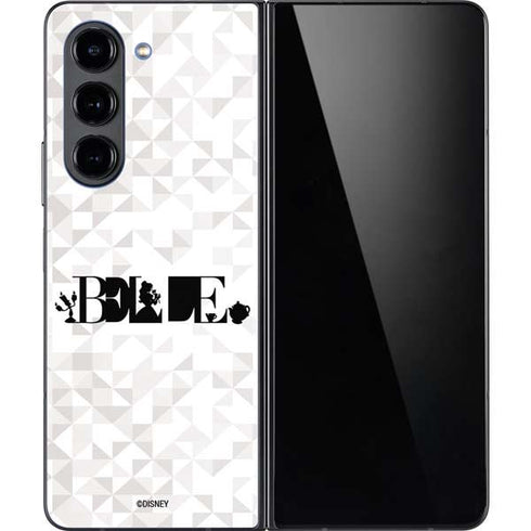 Disney Princess Belle Chromatic Galaxy Z Fold5 5G Skin